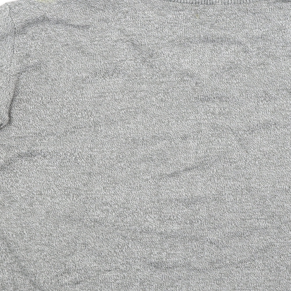 Touch Mens Grey   Pullover Jumper Size M