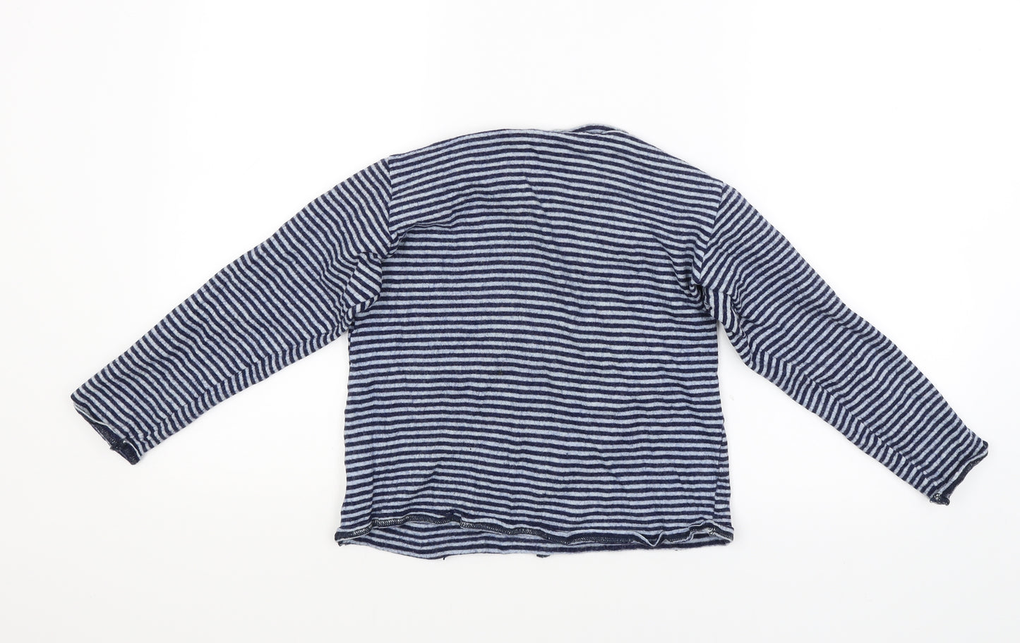 Submariner Womens Blue Striped  Pullover Jumper Size L