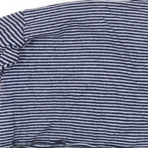 Submariner Womens Blue Striped  Pullover Jumper Size L
