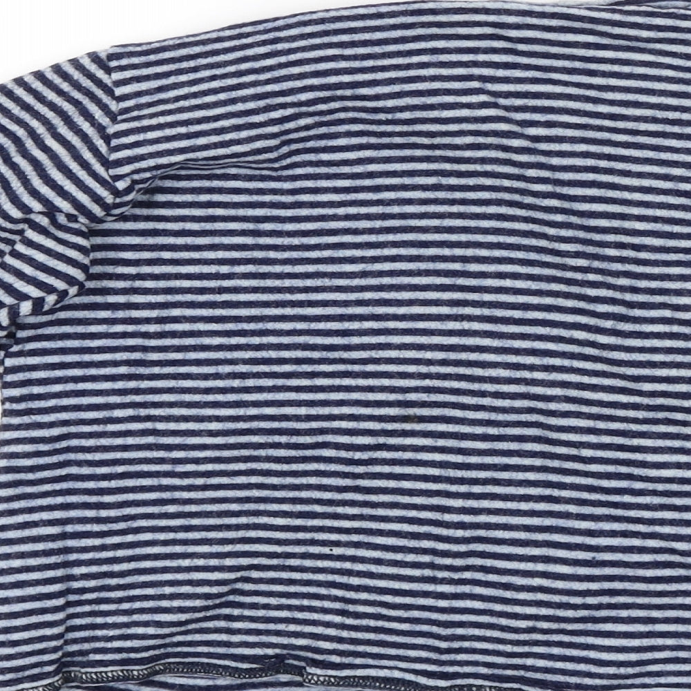 Submariner Womens Blue Striped  Pullover Jumper Size L
