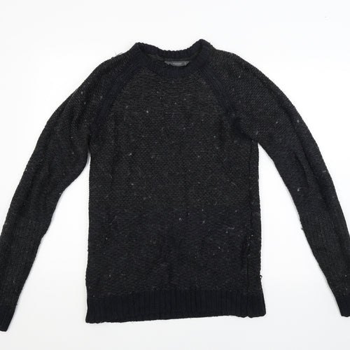 Cedar Wood State Mens Black   Pullover Jumper Size S