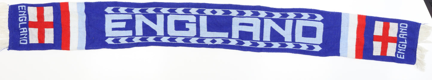 England Mens Blue   Scarf  One Size  - England Football
