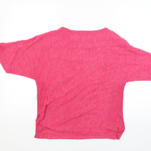 Monsoon Womens Pink   Pullover Jumper Size S