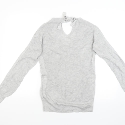 NEXT Womens Silver   Cardigan Jumper Size 8
