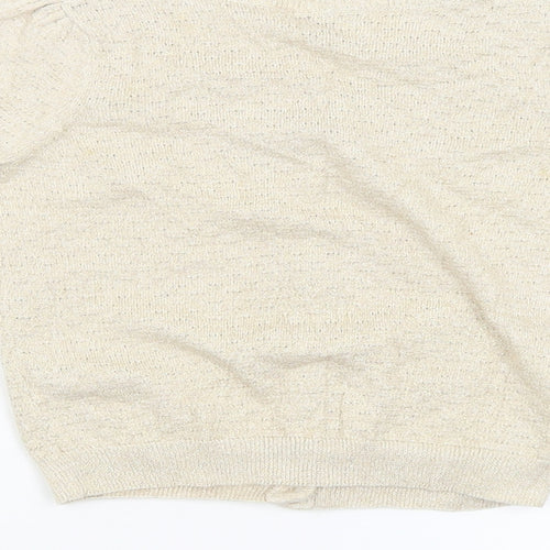TU Girls Gold   Pullover Jumper Size 18-24 Months