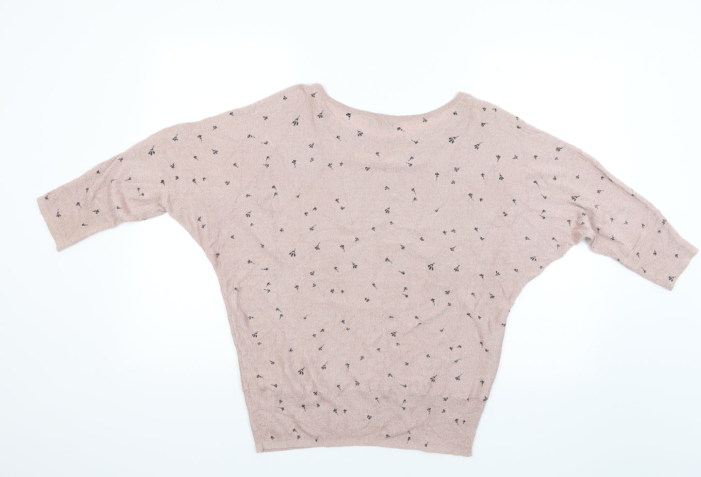 M&Co Womens Pink   Pullover Jumper Size 14