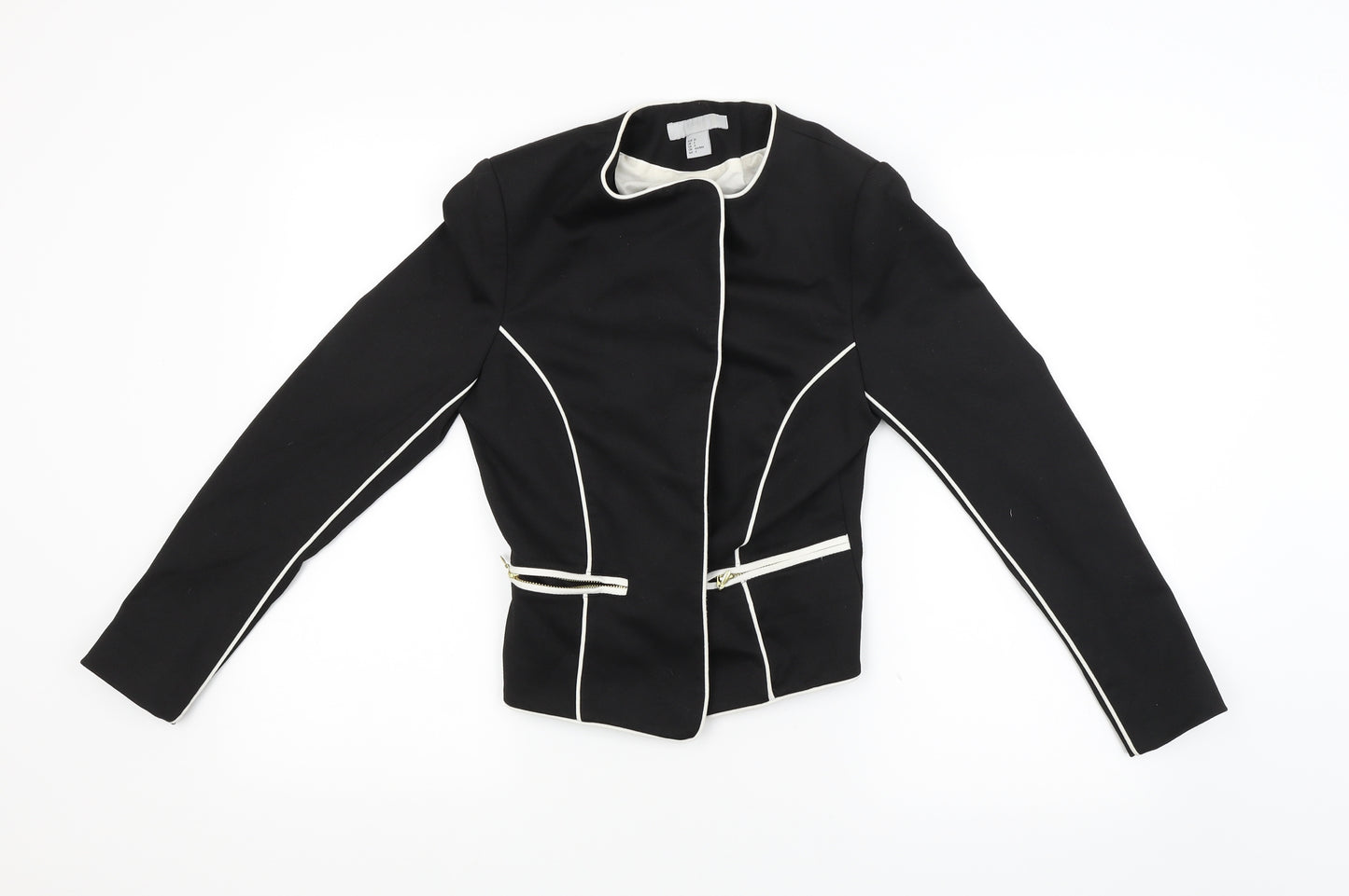 H&M Womens Black   Jacket  Size 8
