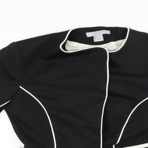 H&M Womens Black   Jacket  Size 8