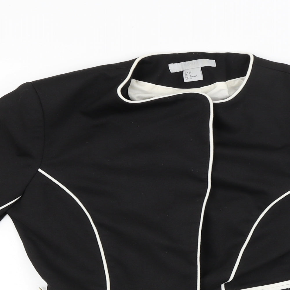 H&M Womens Black   Jacket  Size 8