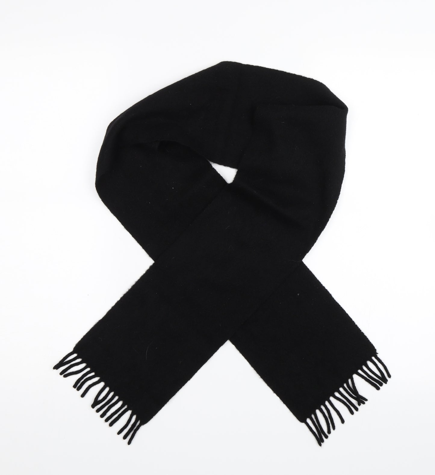 Preworn Unisex Black    Scarf