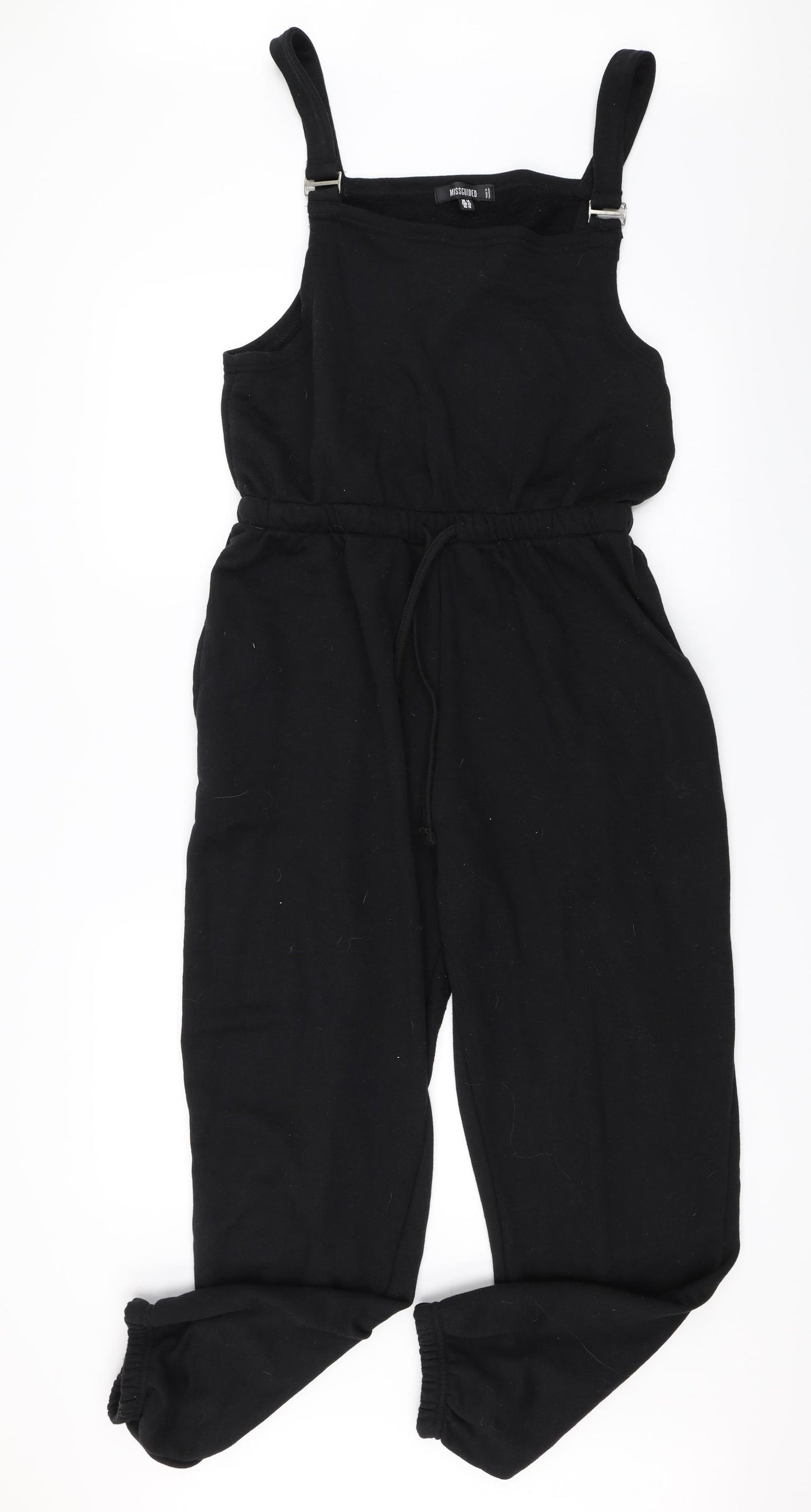 Missguided Womens Black   Dungaree Outfit/Set Size 14