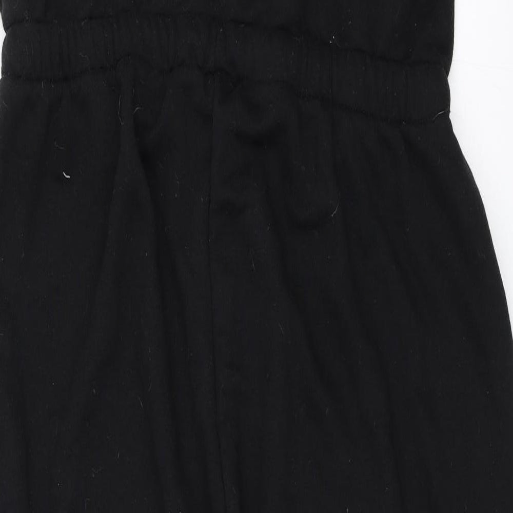 Missguided Womens Black   Dungaree Outfit/Set Size 14