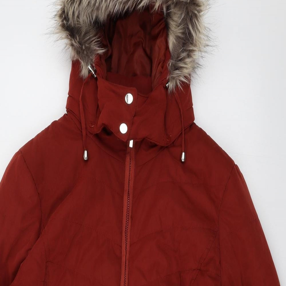 Bonmarché Womens Orange   Jacket  Size 20