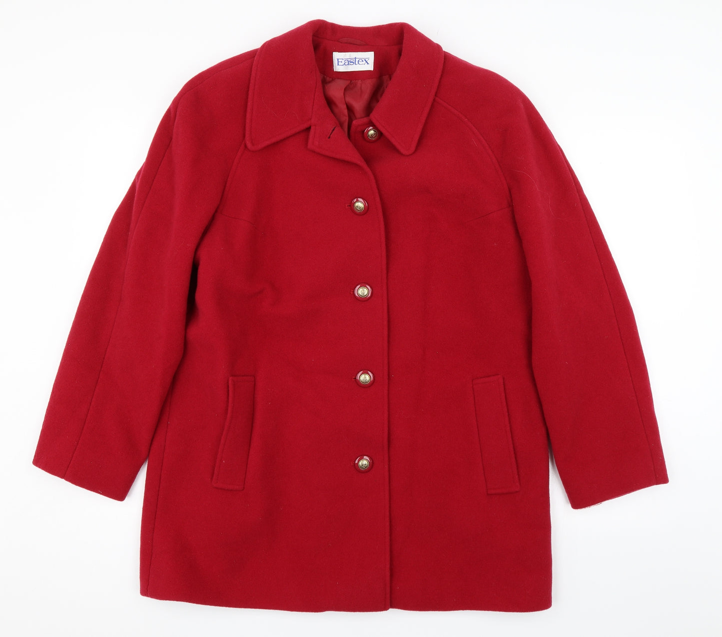 Eastex Womens Red   Jacket Blazer Size 14