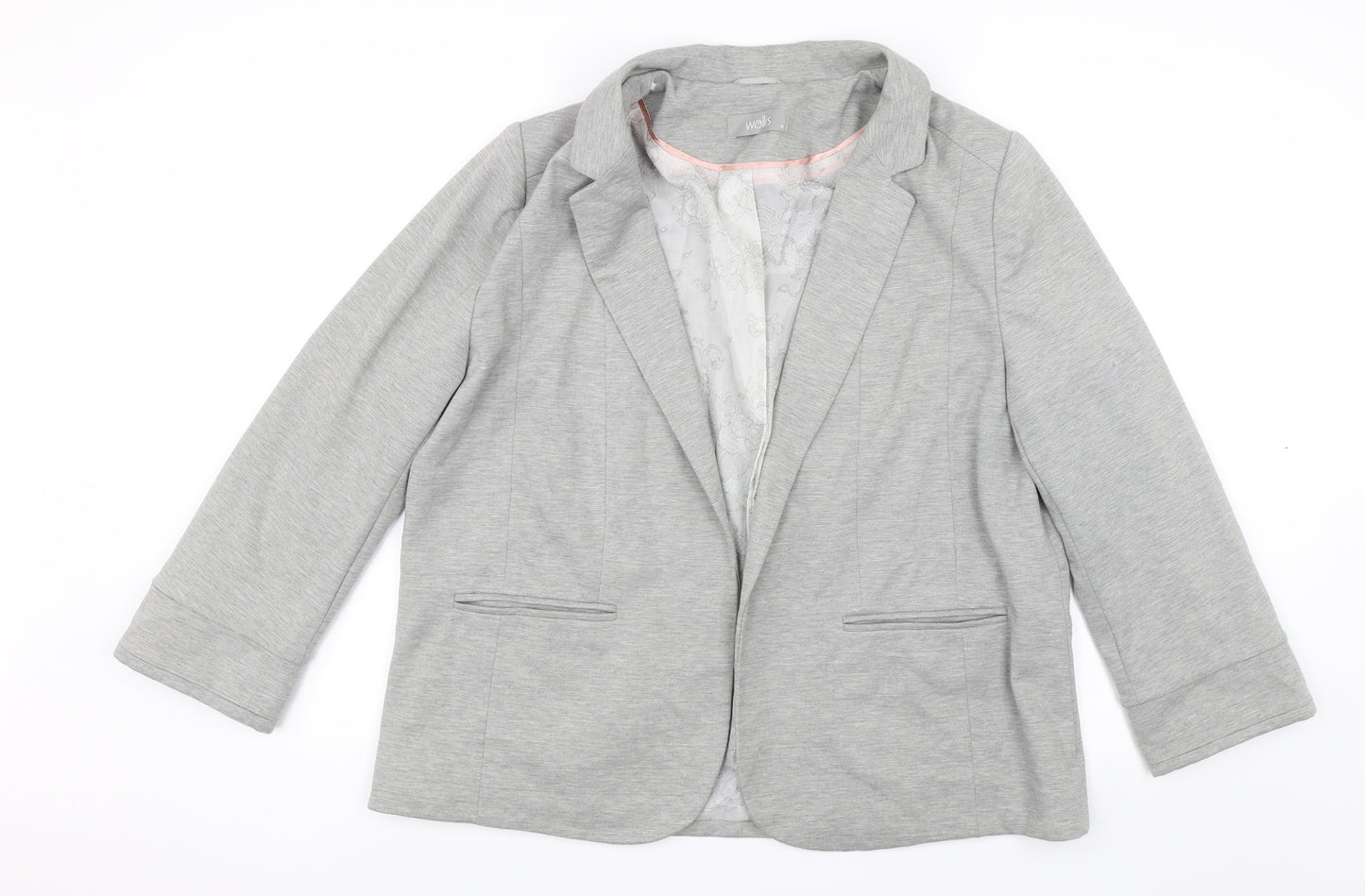 Wallis Womens Grey   Jacket  Size 18