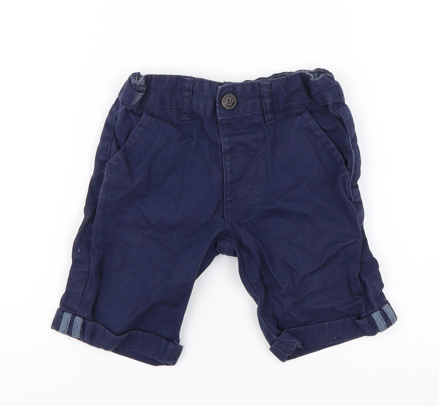 Pep&Co Boys Blue   Cropped Trousers Size 3-4 Years