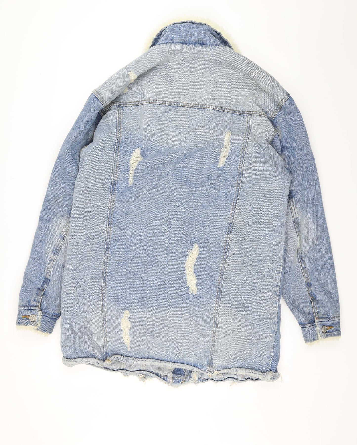Denim & Co. Womens Blue   Jacket  Size 12
