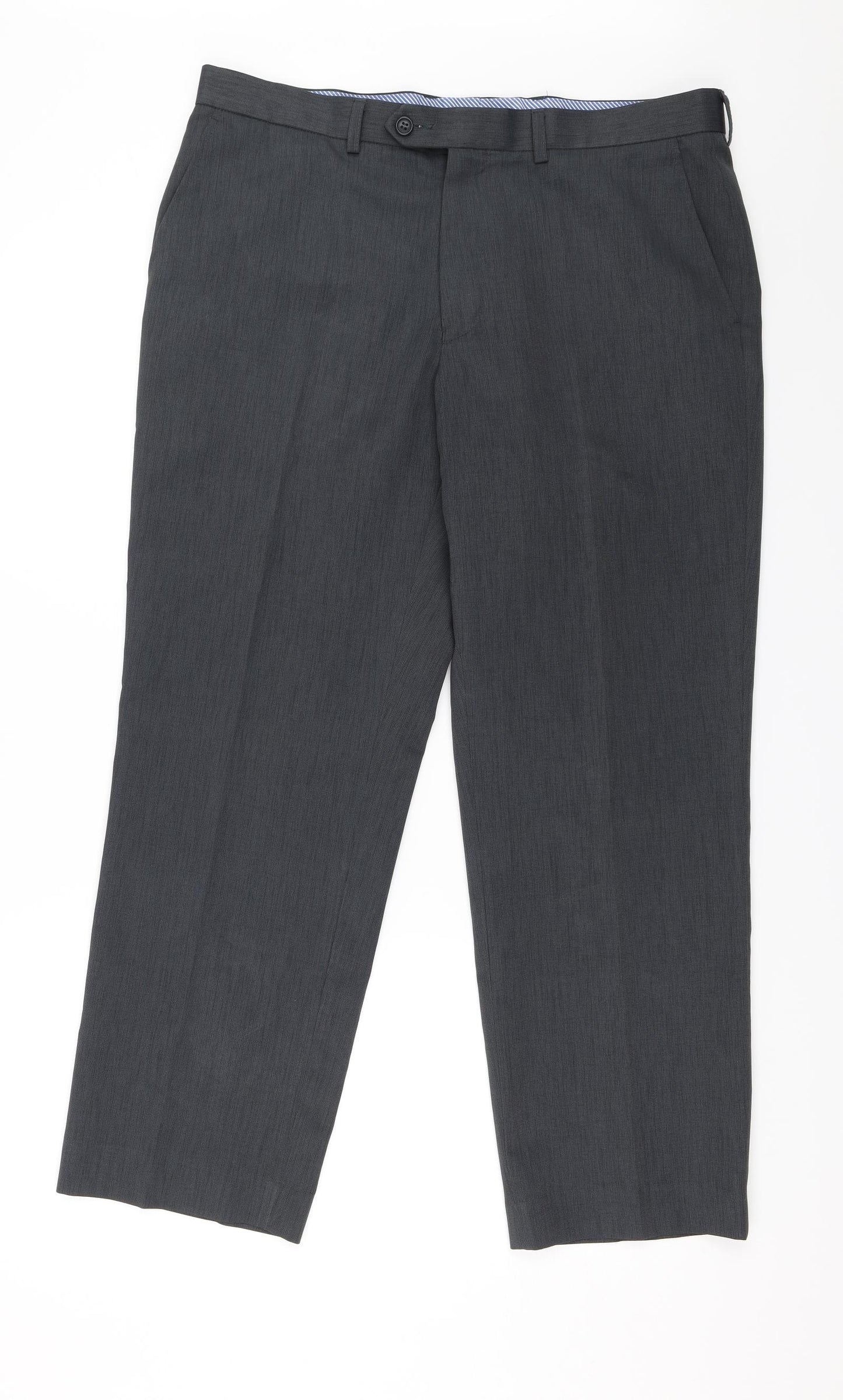 Marks and Spencer Mens Grey   Trousers  Size 36 L27 in