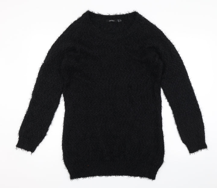 ESMARA Womens Black   Pullover Jumper Size M