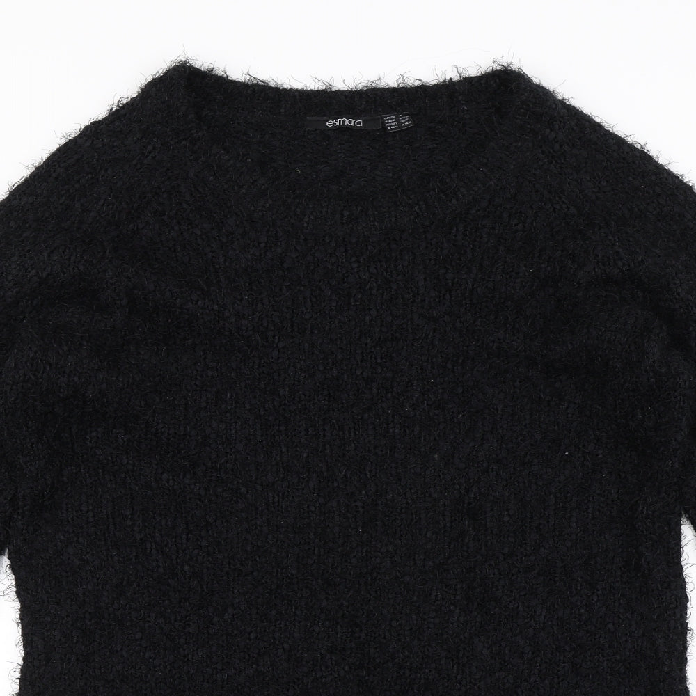 ESMARA Womens Black   Pullover Jumper Size M