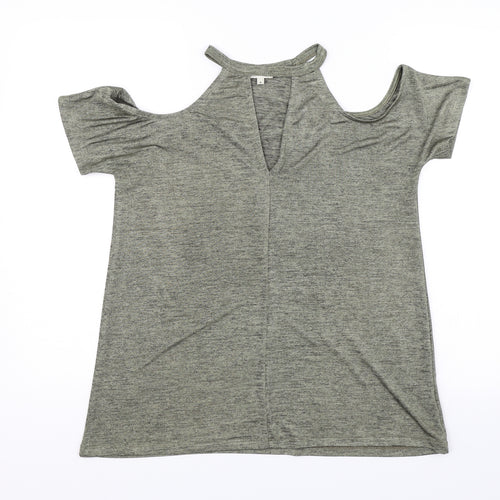 River Island Womens Green   Basic Blouse Size 8