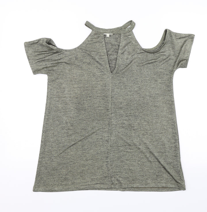River Island Womens Green   Basic Blouse Size 8