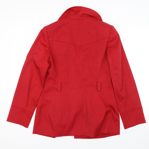 BHS Womens Red   Jacket  Size 10