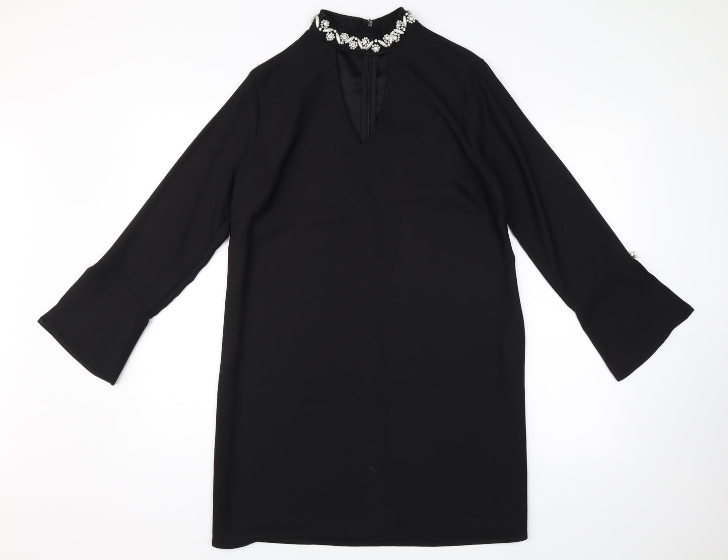 Papaya Womens Black   Shift  Size 12