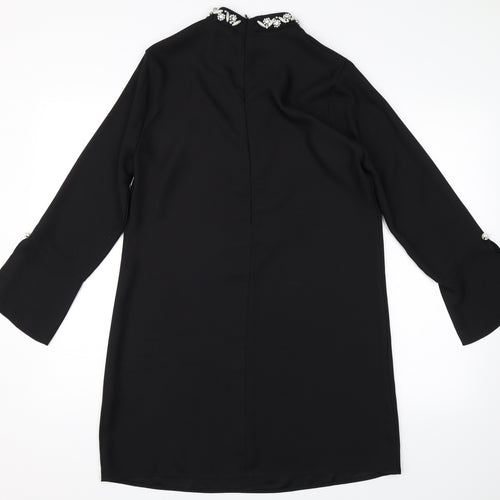 Papaya Womens Black   Shift  Size 12