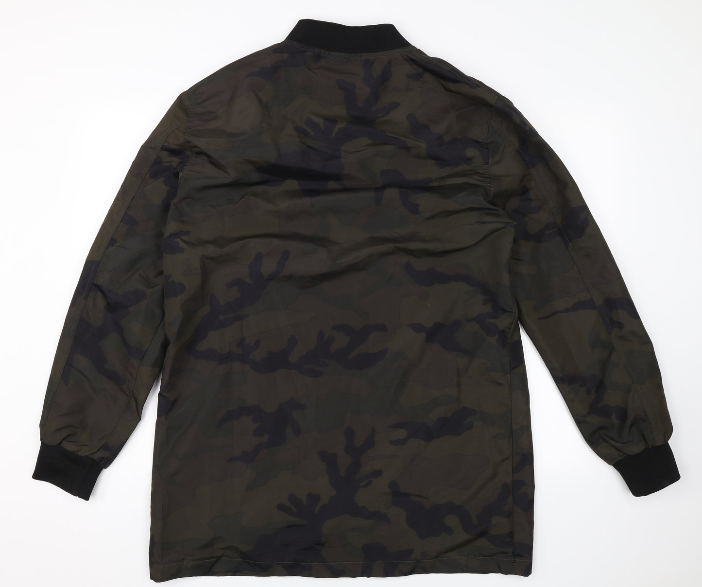 Brave Soul Mens Green Camouflage  Jacket  Size XL