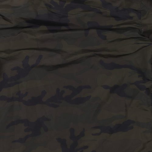 Brave Soul Mens Green Camouflage  Jacket  Size XL