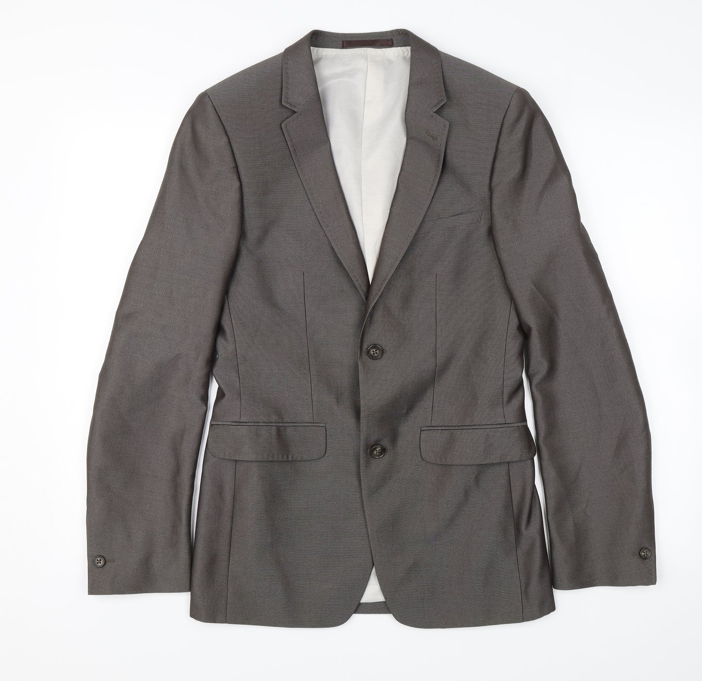 Ventuno 21 Mens Grey   Jacket Blazer Size 34