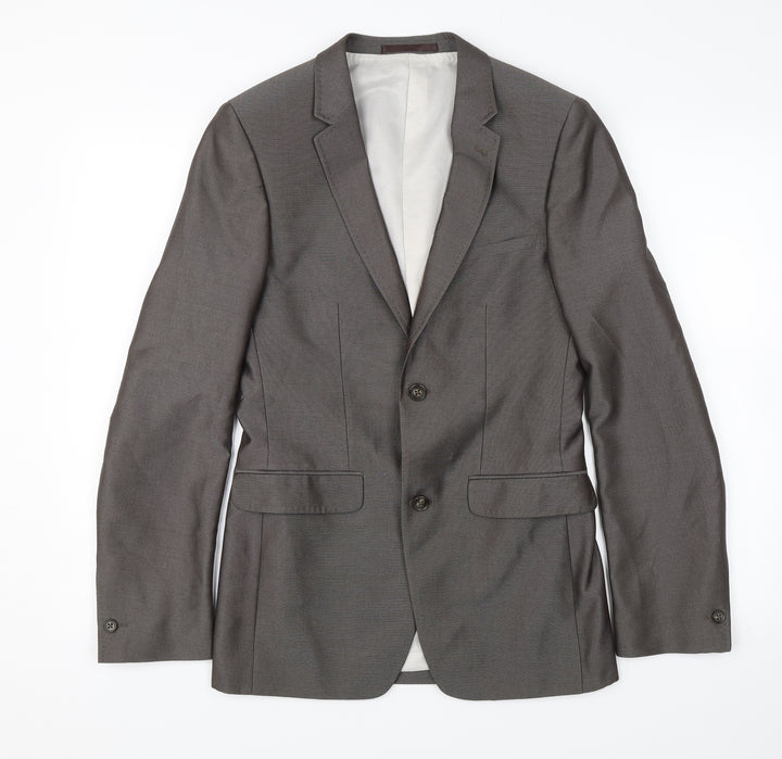 Ventuno 21 Mens Grey   Jacket Blazer Size 34