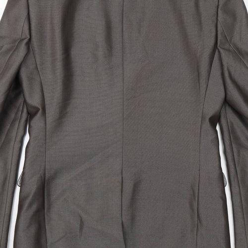 Ventuno 21 Mens Grey   Jacket Blazer Size 34