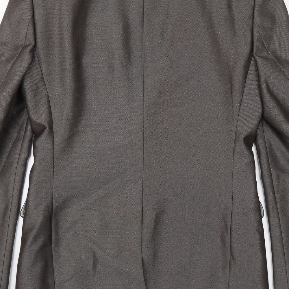 Ventuno 21 Mens Grey   Jacket Blazer Size 34