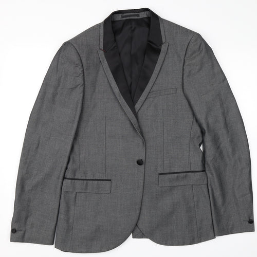 Ventuno 21 Mens Grey   Jacket Blazer Size 38