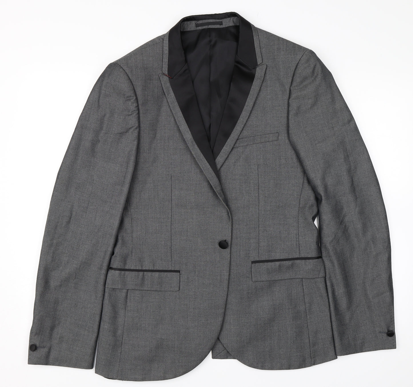 Ventuno 21 Mens Grey   Jacket Blazer Size 38