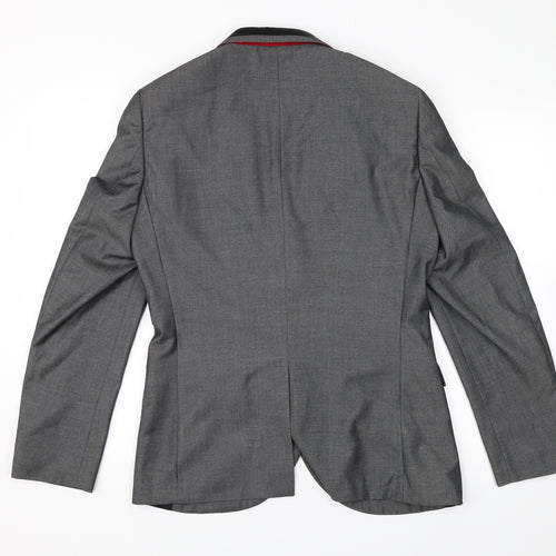 Ventuno 21 Mens Grey   Jacket Blazer Size 38