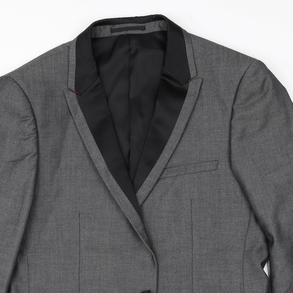 Ventuno 21 Mens Grey   Jacket Blazer Size 38