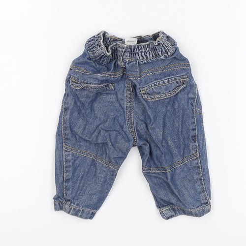 George Baby Blue   Jogger Trousers Size 6-9 Months