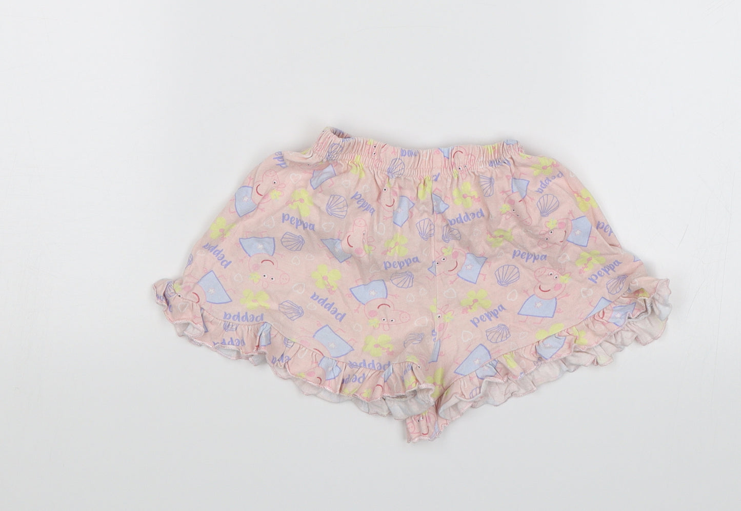 TU Girls Pink   Sweat Shorts Size 3-4 Years - Peppa Pig