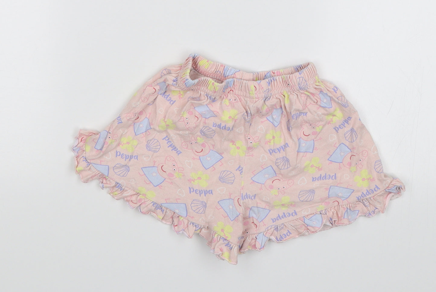 TU Girls Pink   Sweat Shorts Size 3-4 Years - Peppa Pig