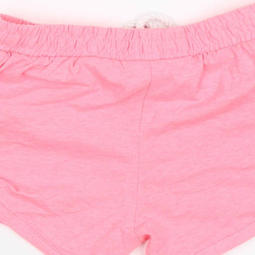 TU Girls Pink   Sweat Shorts Size 4 Years