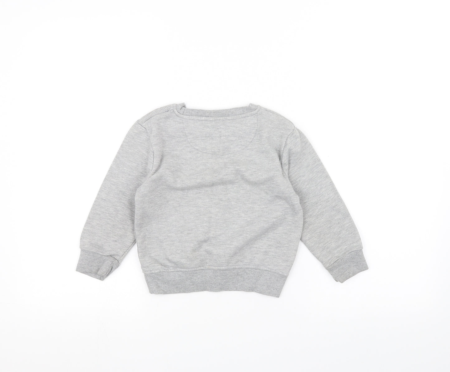 Primark Boys Grey   Pullover Jumper Size 3-4 Years