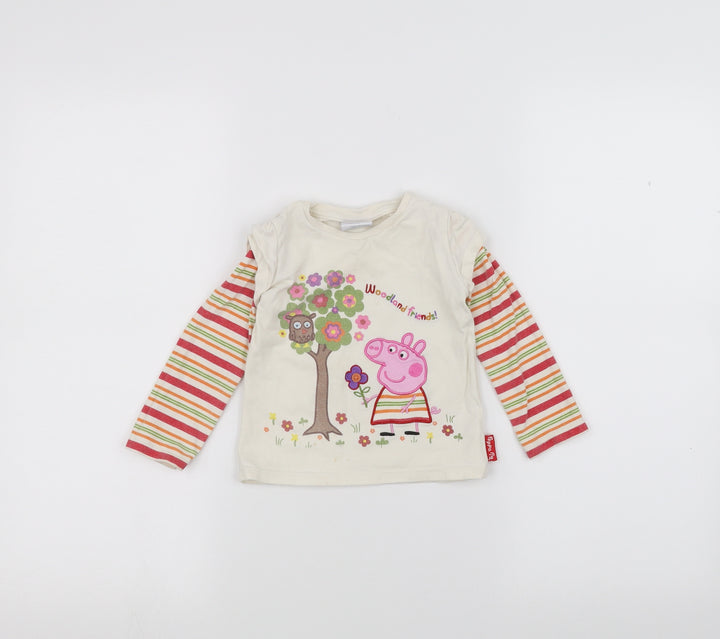 TU Baby White Basic T-Shirt Size 18-24 Months