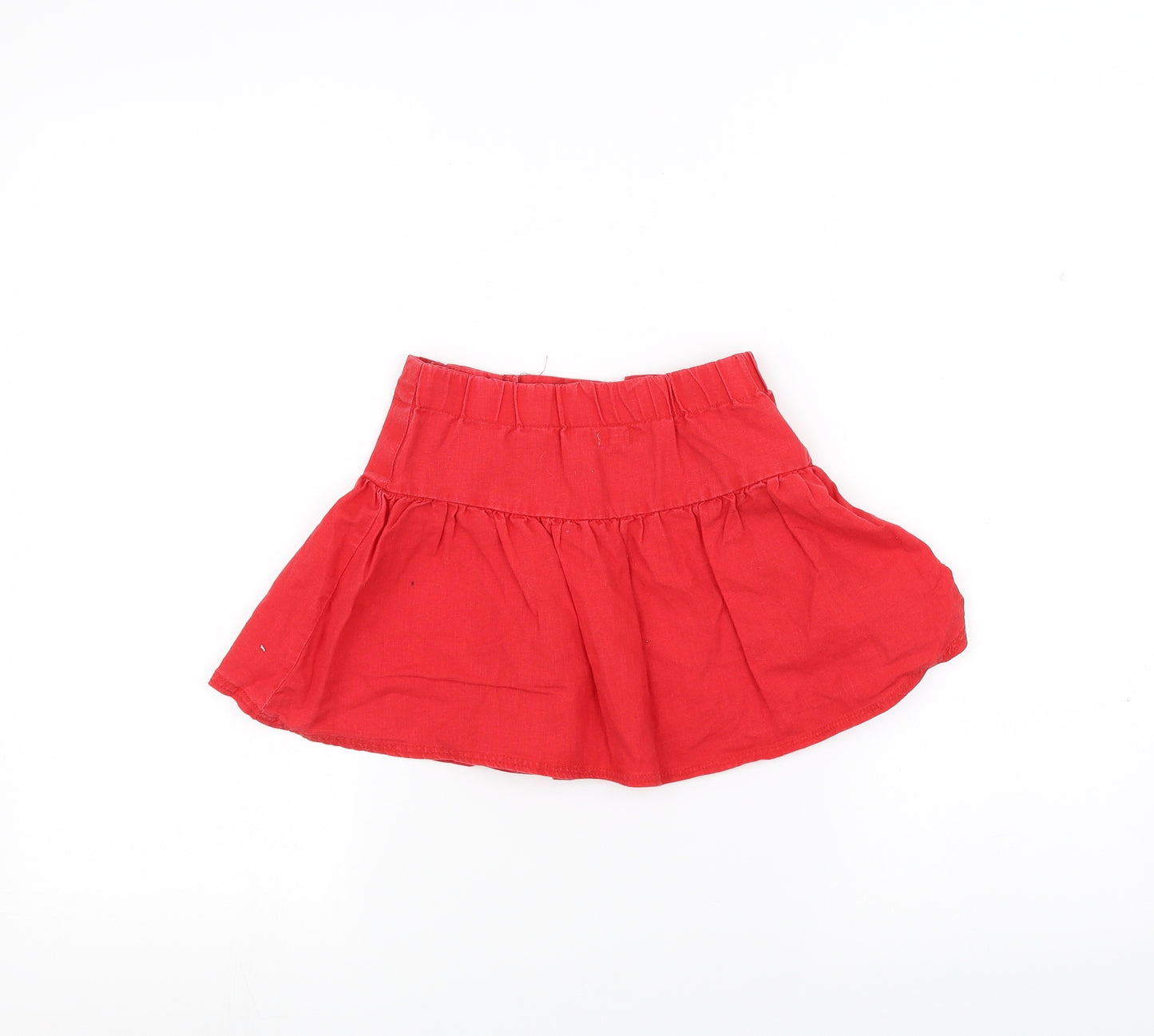 Funky Diva Girls Red   A-Line Skirt Size 3-4 Years