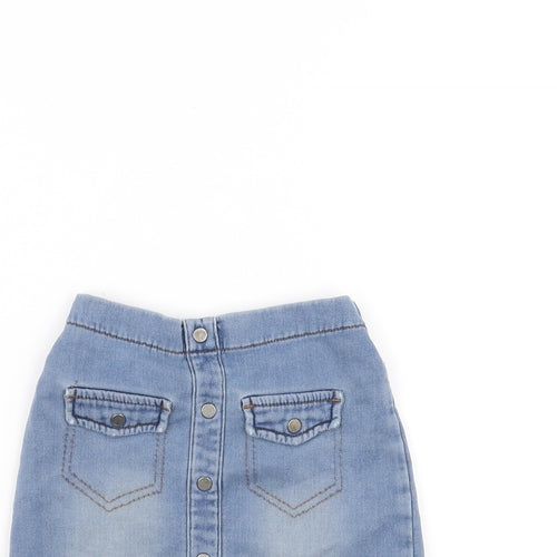 NEXT Girls Blue   A-Line Skirt Size 3-4 Years
