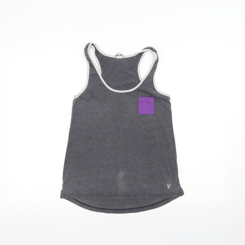 Rupert & Buckley Clothing Womens Grey   Basic Tank Size 10