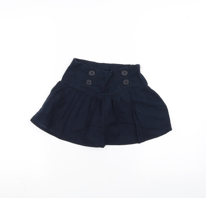 Funky Diva Girls Blue A-Line Skirt Size 3-4 Years