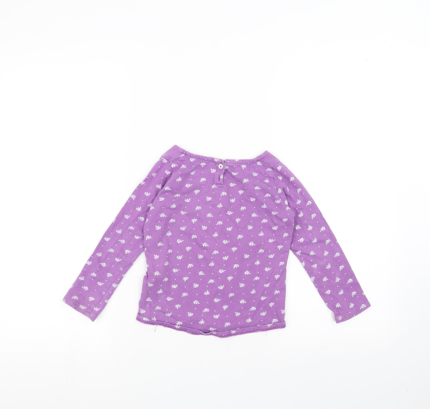 Crew Clothing Girls Purple   Basic T-Shirt Size 4 Years